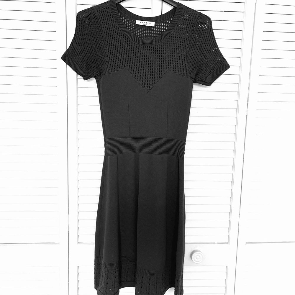 Sandro Green Knit Dress - Gem